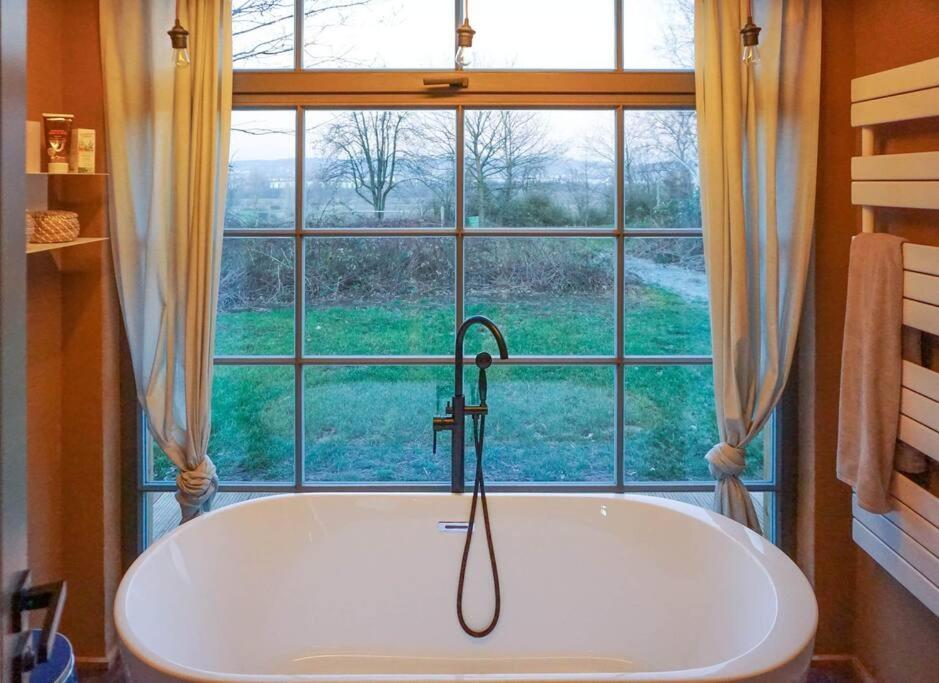 Tiny Haus Auf Idyllischem Grundstueck Im Rittergut Villa Klipphausen Kültér fotó