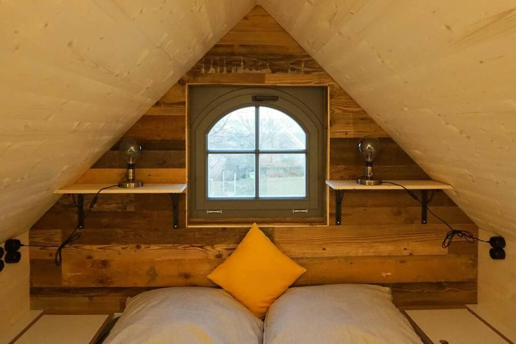 Tiny Haus Auf Idyllischem Grundstueck Im Rittergut Villa Klipphausen Kültér fotó