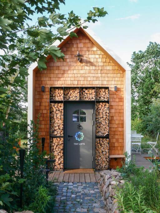 Tiny Haus Auf Idyllischem Grundstueck Im Rittergut Villa Klipphausen Kültér fotó